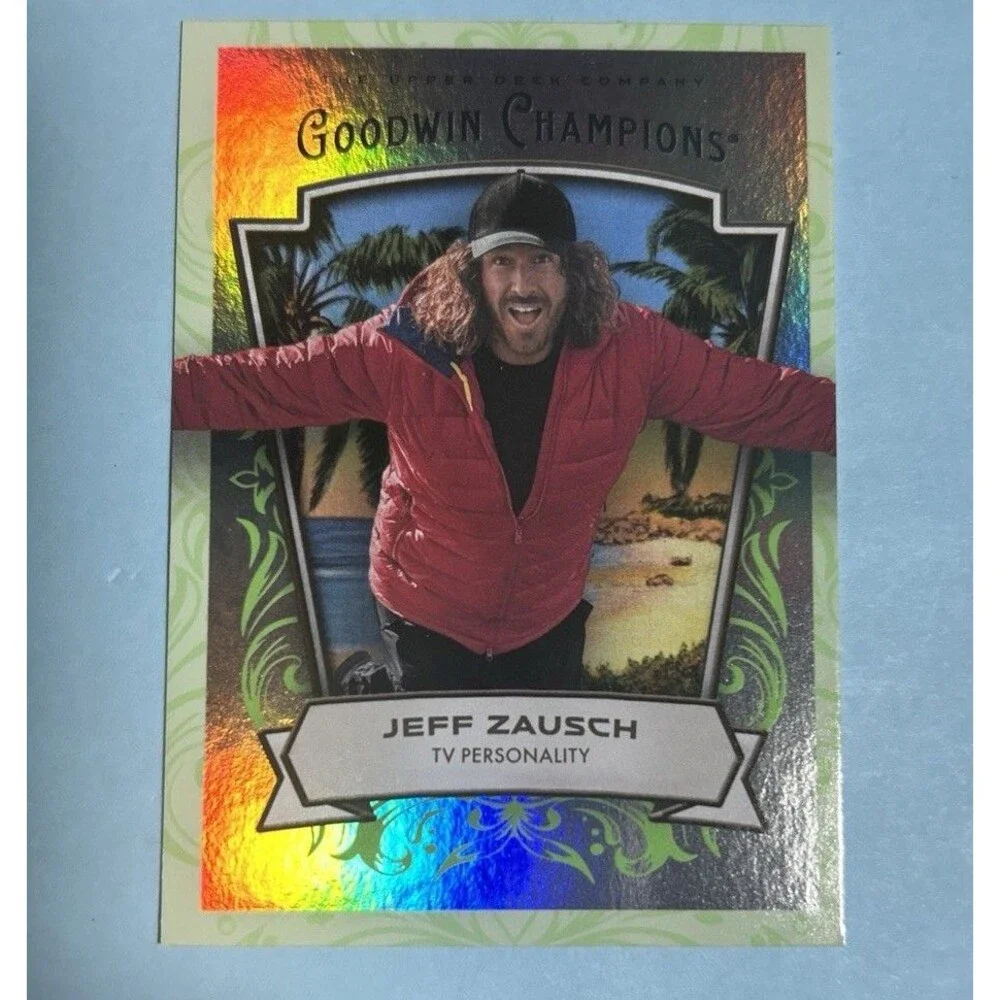 Jeff Zausch  TV Personality 2026 UD Goodwin Champions Royal Rainbow Parallel #52